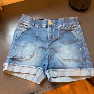Democracy Ab’solution Denim Blue Women's Shorts Size 8